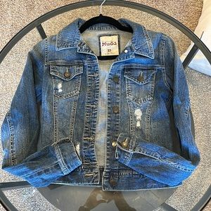 Mudd distressed denim jacket